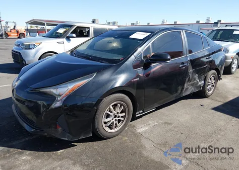 2017 Toyota Prius Two z USA, uszkodzony, nr VIN JTDKBRFU0H3575713